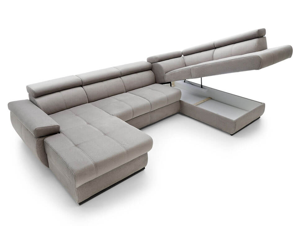 Corner Sofa LIZBONA III PUSZMAN Silver