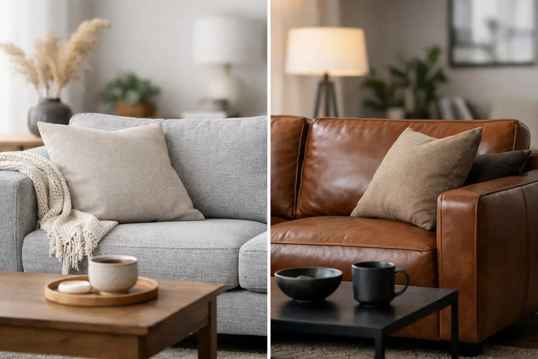 Fabric Sofa or Leather: Which Suits Your Home?