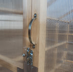 Wooden Garden Greenhouse with Polycarbonate Panels
