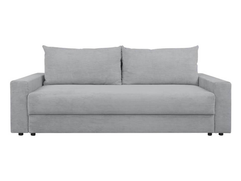 3 Seater Sofa Bed GARCIA LUX 3DL BRW Grey Poso 110
