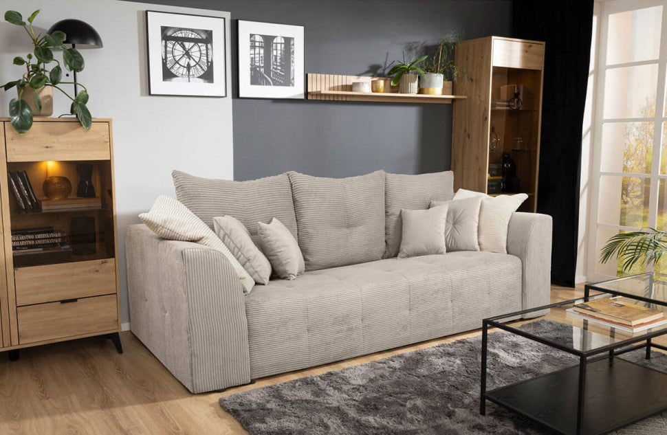 3 Seater Sofa Bed ROYAL IV MEGA LUX 3DL BRW