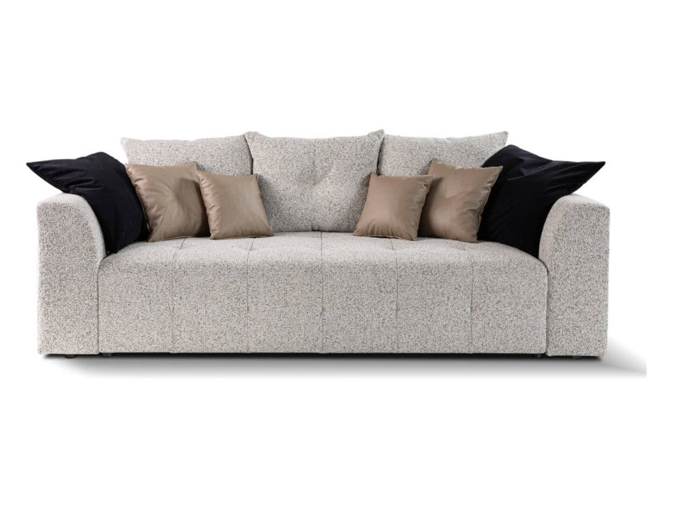 3 Seater Sofa Bed ROYAL IV MEGA LUX 3DL BRW Beige Puente 06