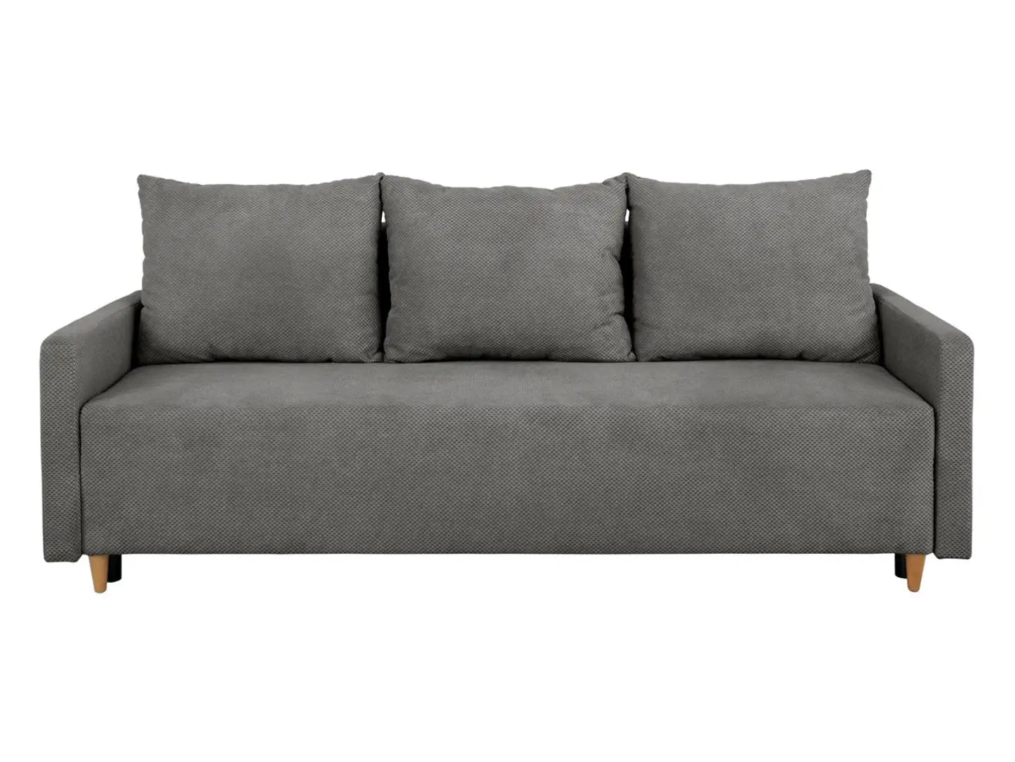 3 Seater Sofa Bed SIGMA LUX 3DL BRW Grey Onega 7