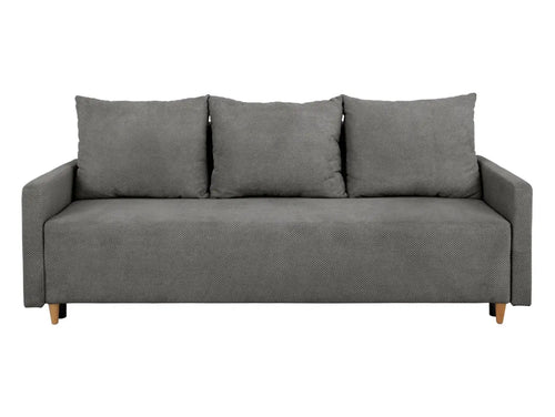 3 Seater Sofa Bed SIGMA LUX 3DL BRW Grey Onega 7
