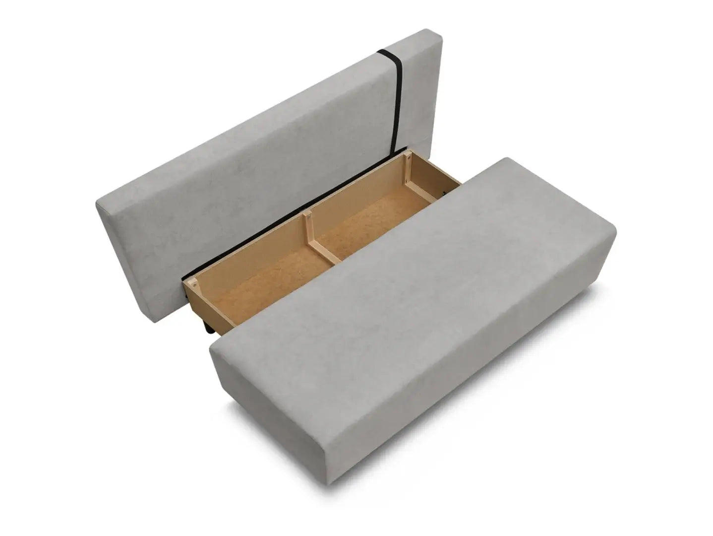 3 Seater Sofa Bed SUN LUX 3DL BRW