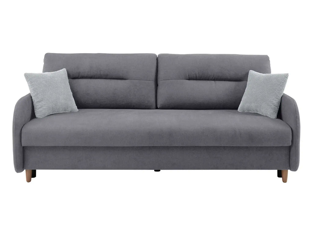 3 Seater Sofa Bed VERTO LUX 3DL BRW Grey Asti 23