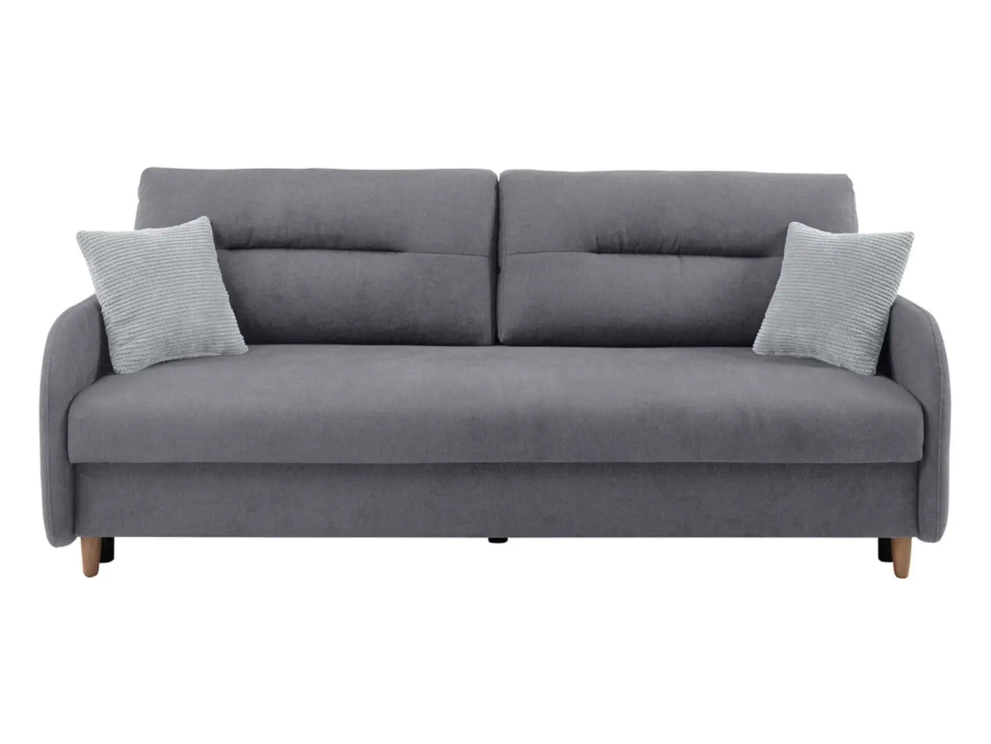 3 Seater Sofa Bed VERTO LUX 3DL BRW Grey Asti 23