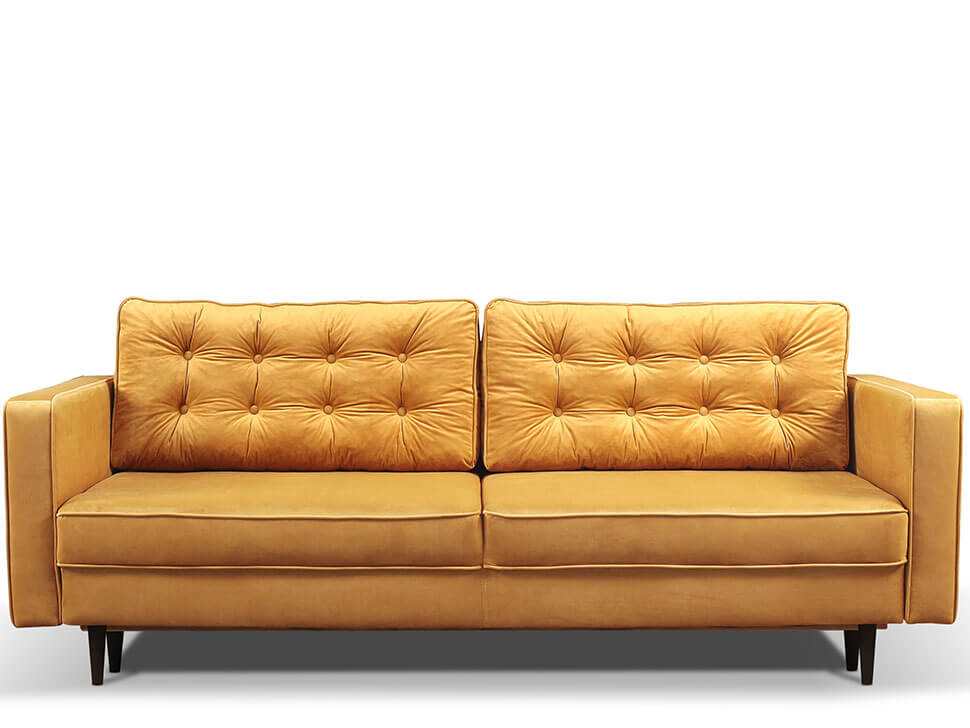 3 Seater Sofa TIVOLI PUSZMAN Yellow