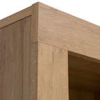 BALDER BRW RTV2S 2 Drawer High Gloss BLACK RED WHITE TV Cabinet-Riviera Oak / White Gloss