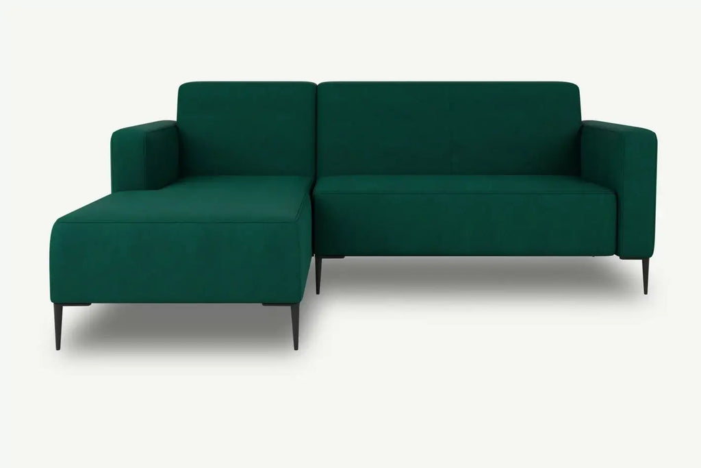 Green Left Corner Sofa BOLDER MOCO HOME Element 12 205x170 cm