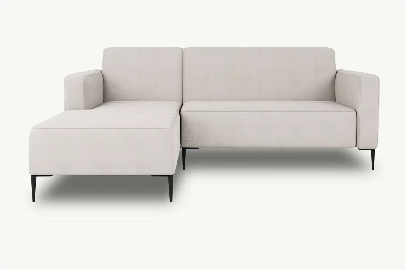 Beige Left Corner Sofa BOLDER MOCO HOME Element 17 205x170 cm