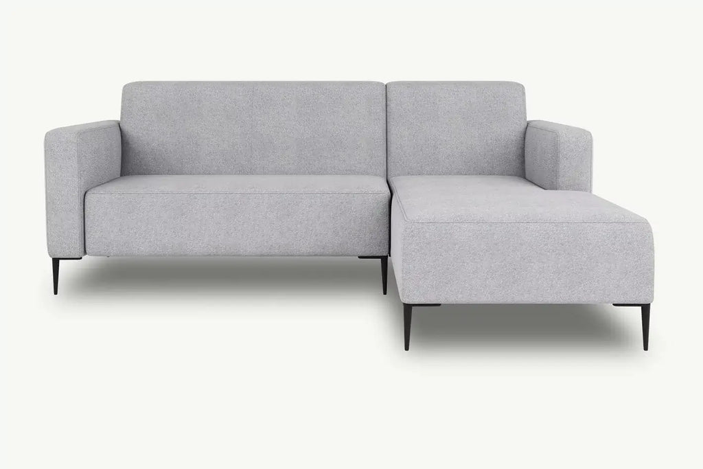 Light Grey Right Corner Sofa BOLDER MOCO HOME Element 24 205x170 cm