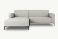 Beige Left Corner Sofa BOLDER MOCO HOME Diosa 01 215x170cm