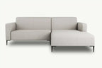 Beige Right Corner Sofa BOLDER MOCO HOME Diosa 01 215x170cm