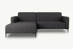 Graphite Left  Corner Sofa BOLDER MOCO HOME Diosa 93 215x170cm