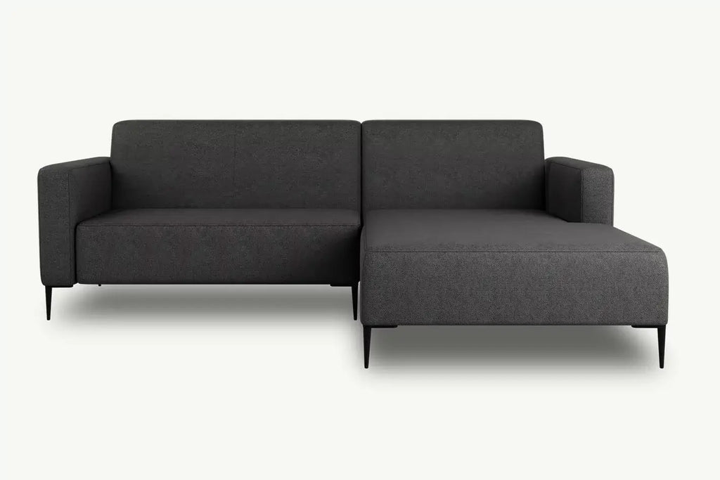 Graphite Right Corner Sofa BOLDER MOCO HOME Diosa 93 215x170cm