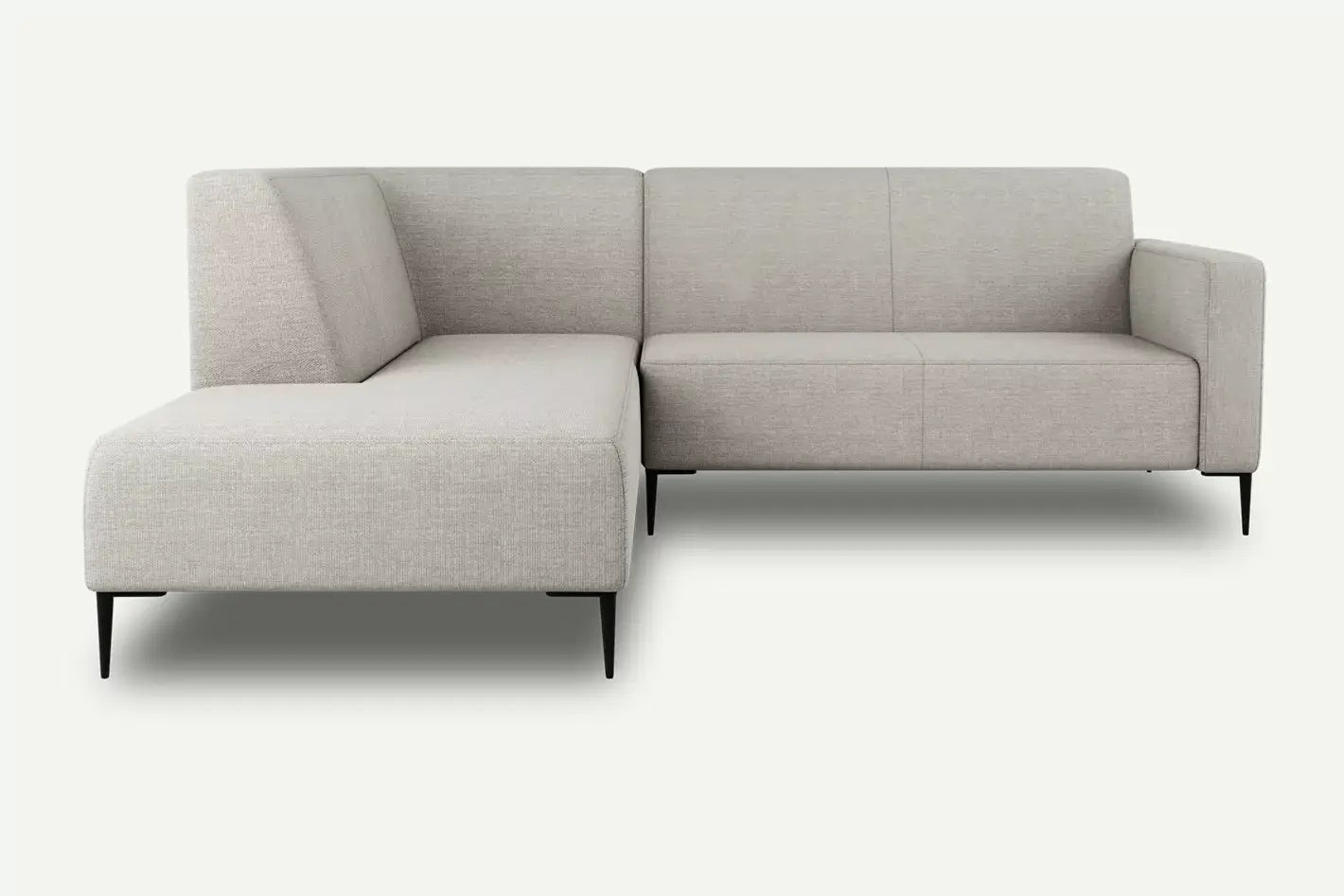 Beige Left Corner Sofa BOLDER MOCO HOME Diosa 01 223x215 cm