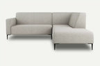 Beige Right Corner Sofa BOLDER MOCO HOME Diosa 01 223x215 cm
