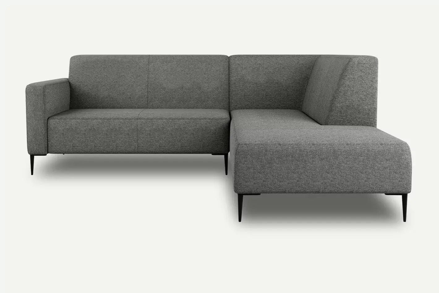 Grey Right Corner Sofa BOLDER MOCO HOME Diosa 85 223x215 cm