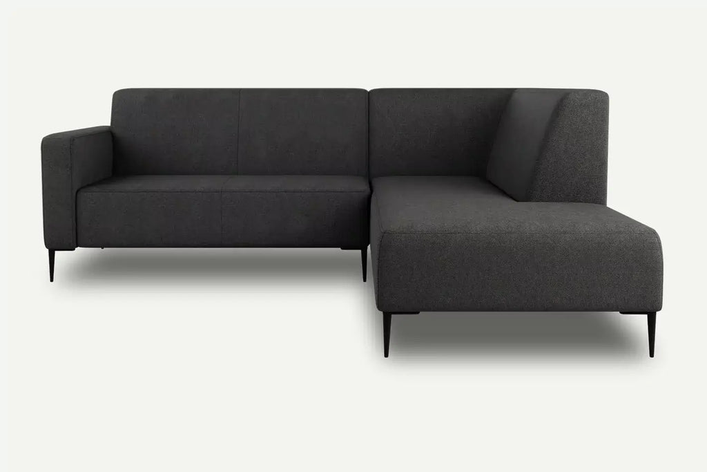 Graphite Right Corner Sofa BOLDER MOCO HOME Diosa 93 223x215 cm