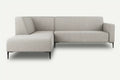Beige Left Corner Sofa BOLDER MOCO HOME Diosa 01 244x215 cm