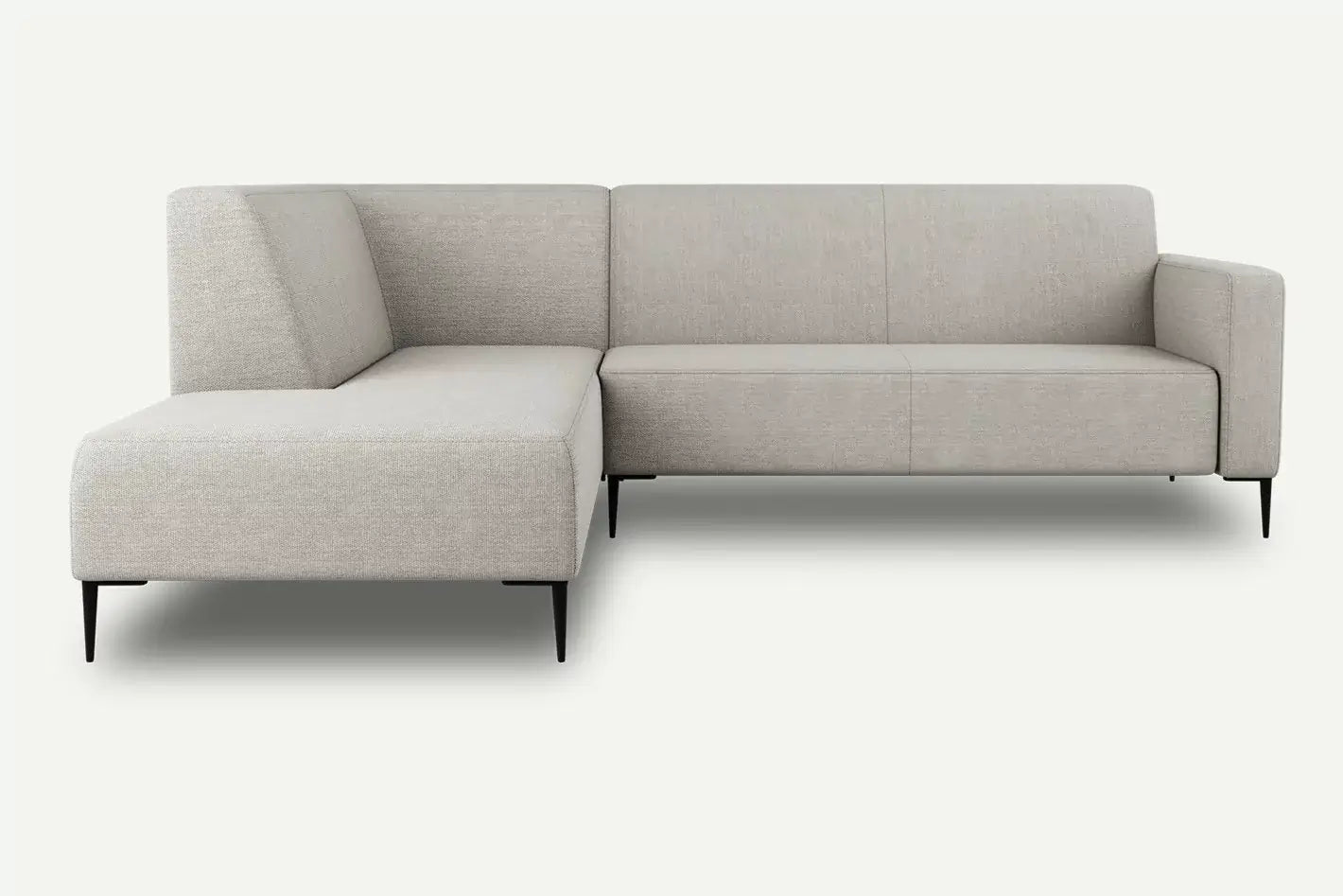 Beige Left Corner Sofa BOLDER MOCO HOME Diosa 01 244x215 cm