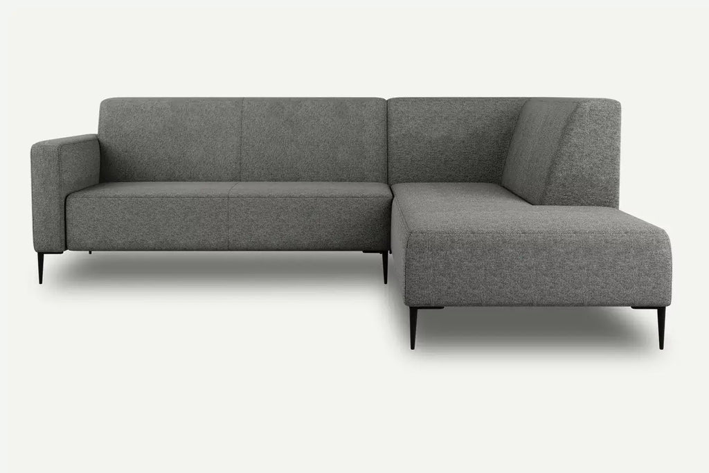 Grey Right Corner Sofa BOLDER MOCO HOME Diosa 85 244x215 cm