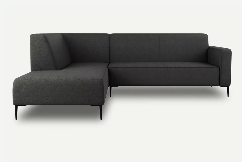 Graphite Left Corner Sofa BOLDER MOCO HOME Diosa 93 244x215 cm