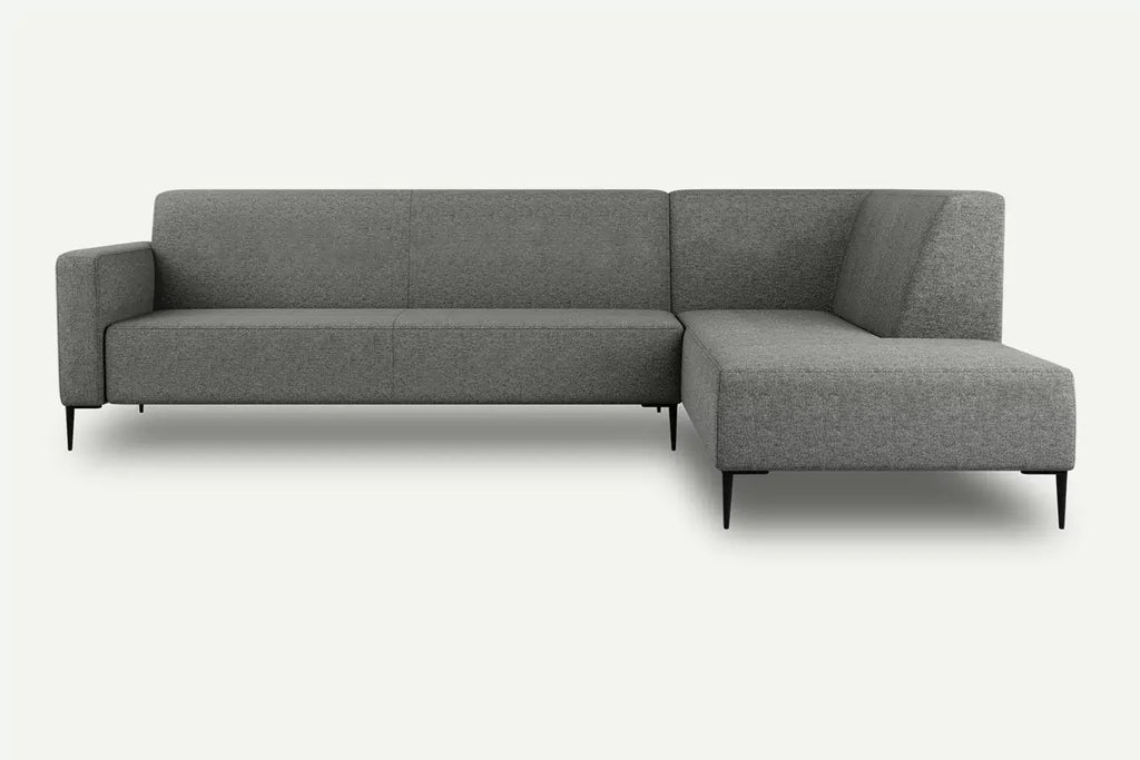 Grey Right Corner Sofa BOLDER MOCO HOME Diosa 85 283x215 cm