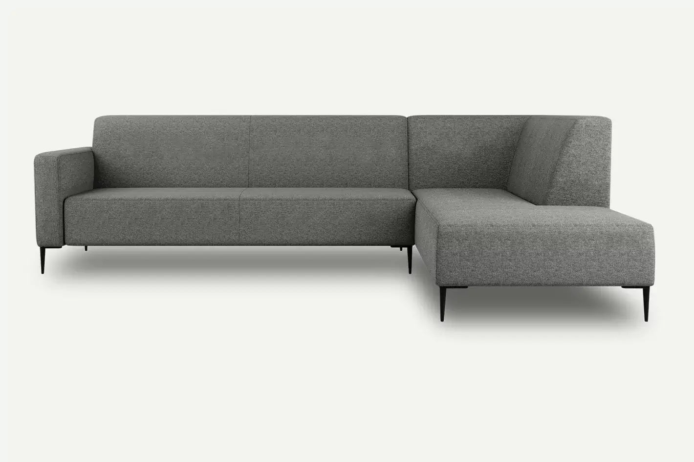 Grey Right Corner Sofa BOLDER MOCO HOME Diosa 85 283x215 cm
