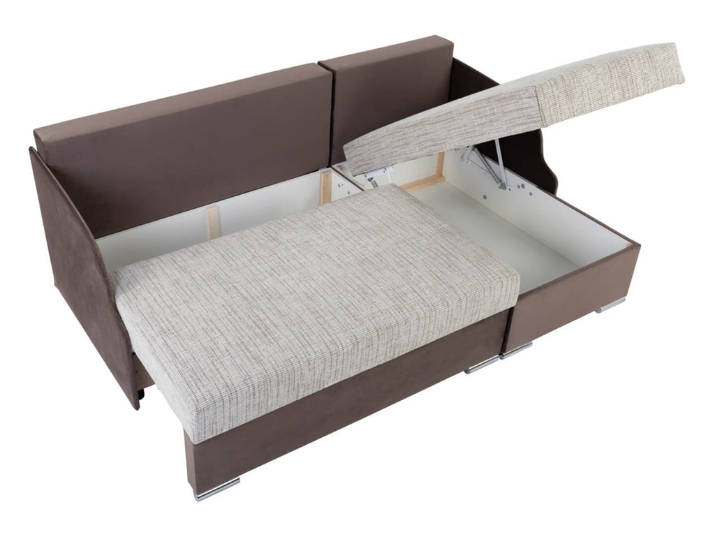 Corner Sofa Bed MERIN LUX 3DL BRW
