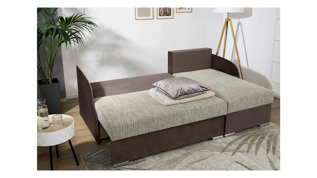 Corner Sofa Bed MERIN LUX 3DL BRW