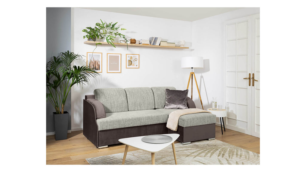 Corner Sofa Bed MERIN LUX 3DL BRW