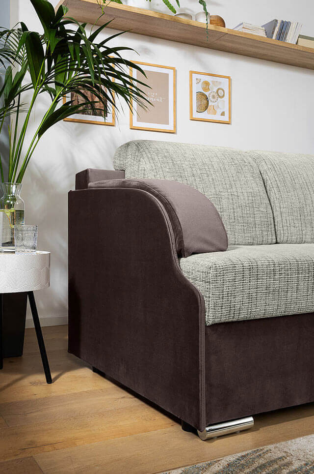 Corner Sofa Bed MERIN LUX 3DL BRW