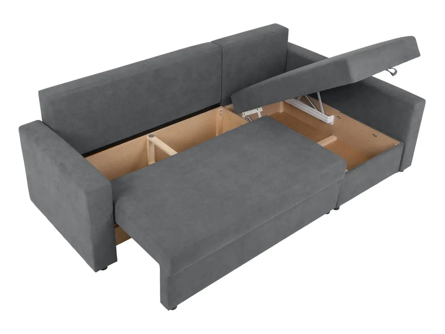 Corner Sofa Bed PRZEMEK IV LUX 3DL BRW