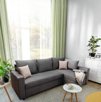 Corner Sofa Bed PRZEMEK IV LUX 3DL BRW