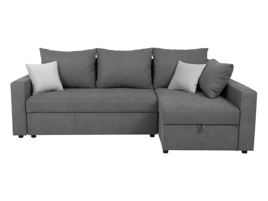 Corner Sofa Bed PRZEMEK IV LUX 3DL BRW Grey Enjoy New 23