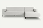 Light Beige Right Corner Sofa BOLDER MOCO HOME Castel 03 294x170 cm