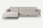 Beige Left Corner Sofa BOLDER MOCO HOME Castel 15 294x170 cm
