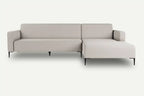 Beige Right Corner Sofa BOLDER MOCO HOME Castel 15 294x170 cm