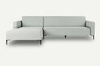 Grey Left Corner Sofa BOLDER MOCO HOME Castel 80 294x170 cm
