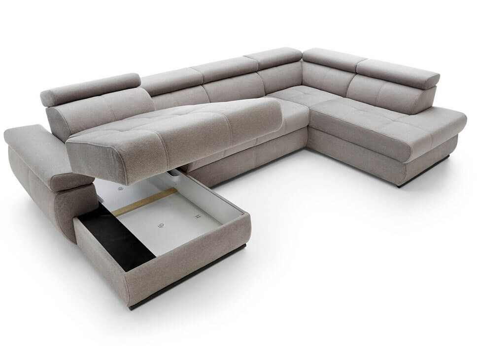 Corner Sofa LIZBONA III PUSZMAN Silver
