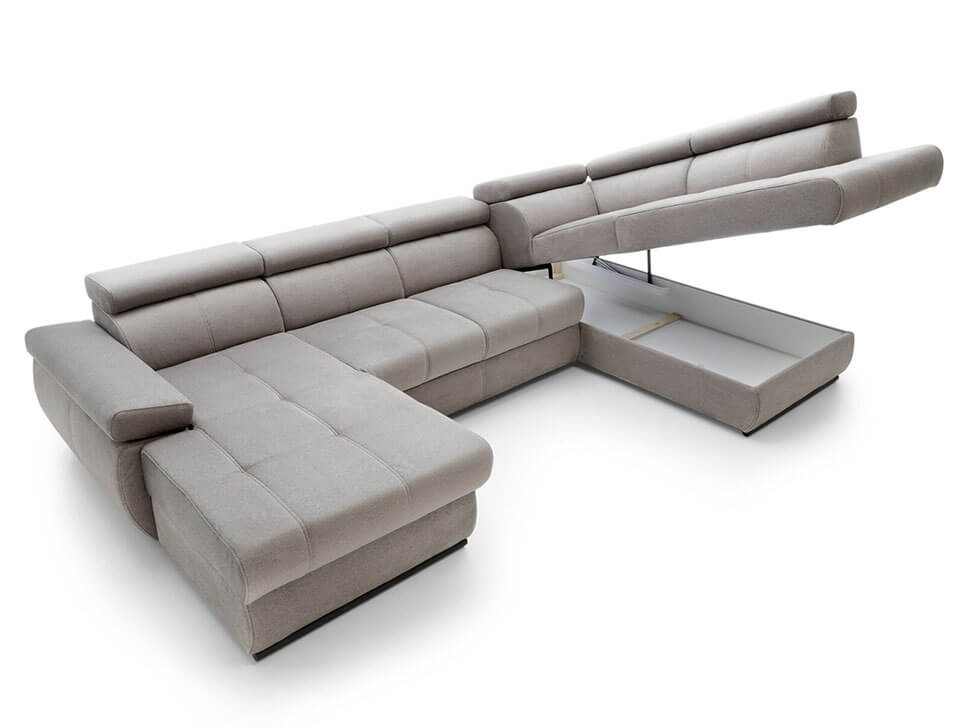 Corner Sofa LIZBONA III PUSZMAN Silver