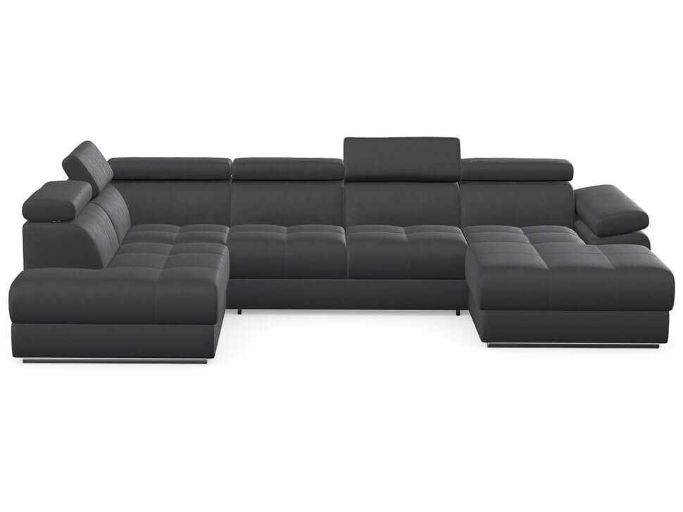 Corner Sofa LIZBONA III PUSZMAN Dark Grey