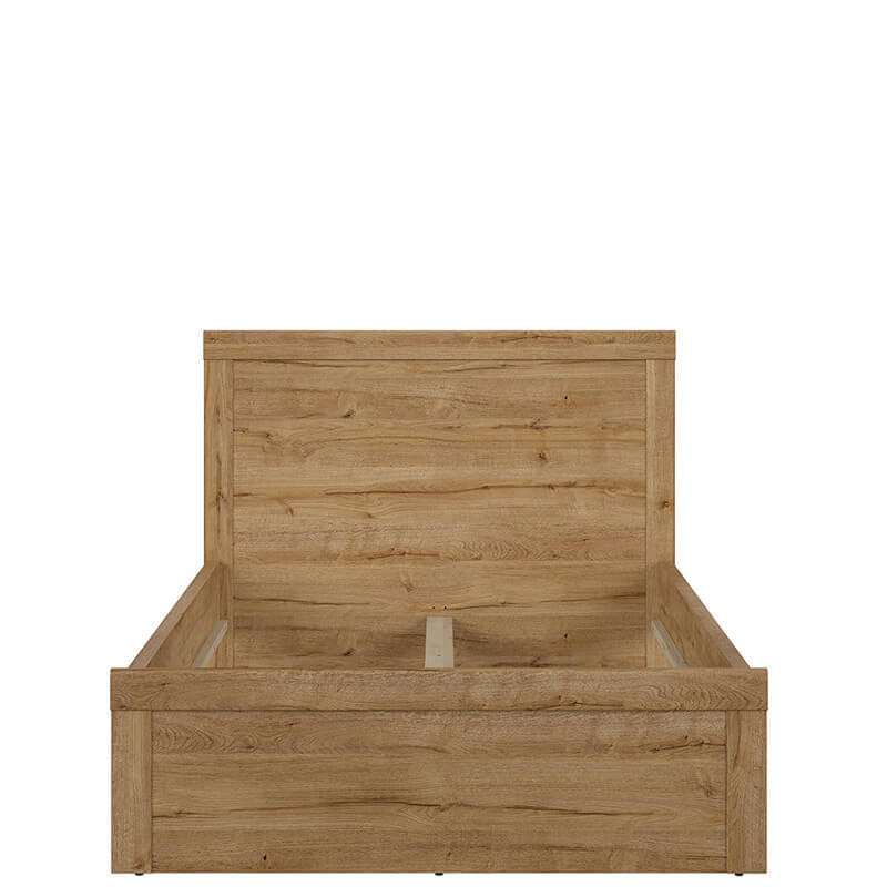 HOLTEN BRW LOZ/120 Semi Double BLACK RED WHITE Bed-Waterford Oak