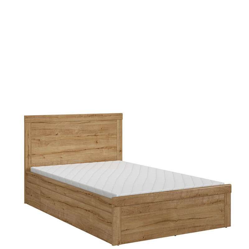 HOLTEN BRW LOZ/120 Semi Double BLACK RED WHITE Bed-Waterford Oak