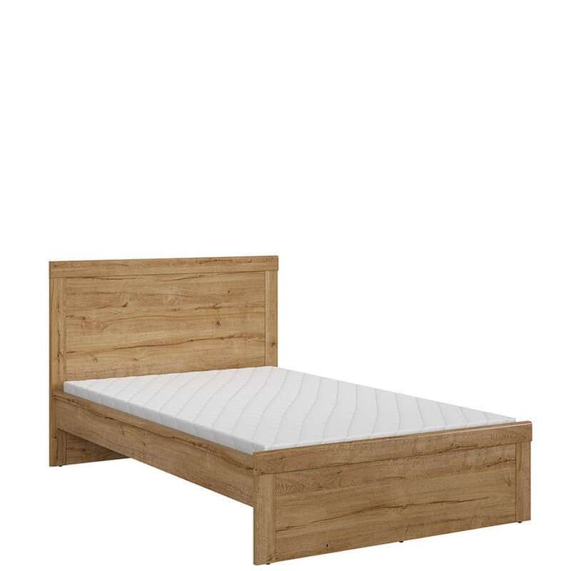 HOLTEN BRW LOZ/120 Semi Double BLACK RED WHITE Bed-Waterford Oak