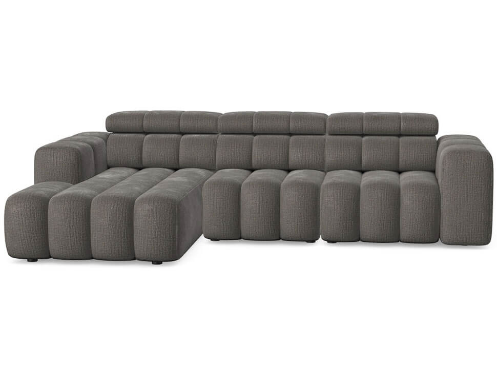 Corner Sofa Zurich LL-1-1A PUSZMAN Dark Grey