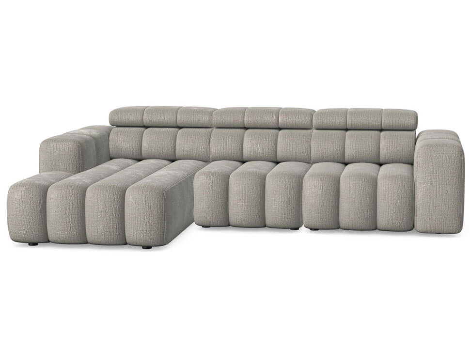 Corner Sofa Zurich LL-1-1A PUSZMAN Light Grey