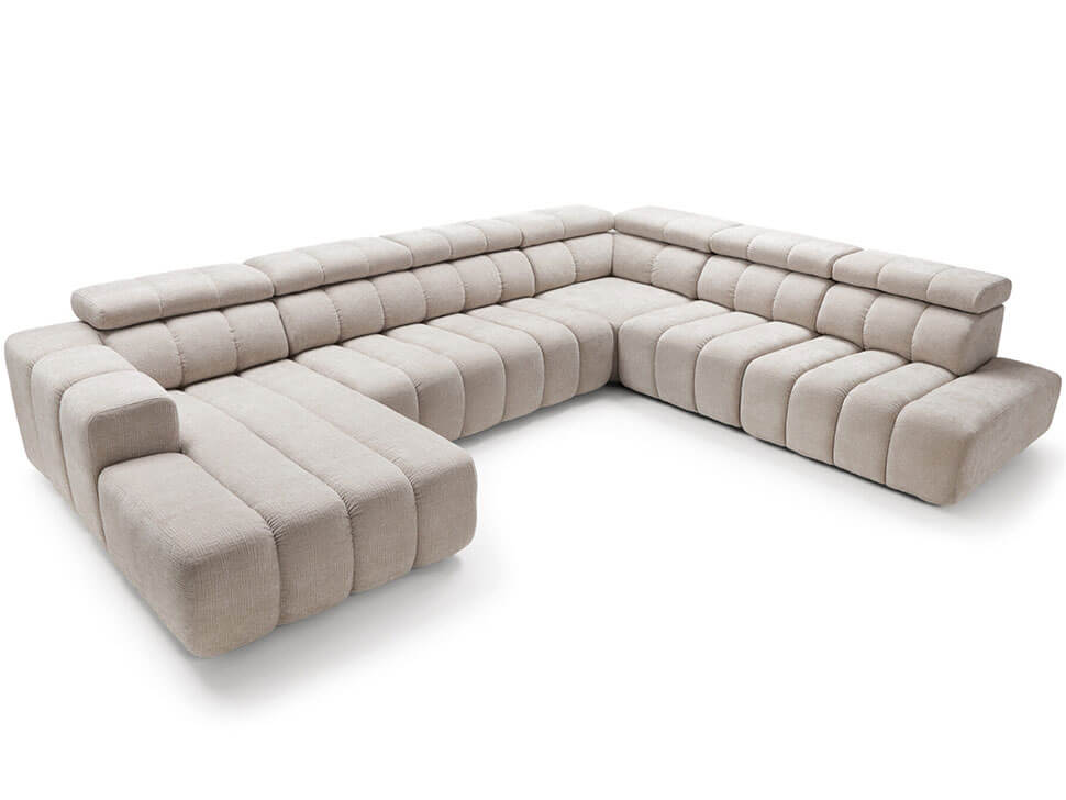 Modular Corner Sofa Zurich LL-2E-C-1-OTTR PUSZMAN Beige